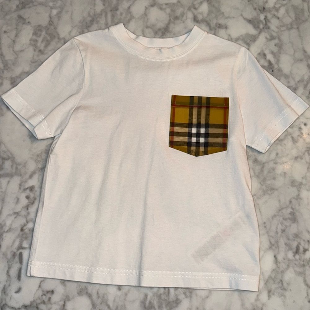 BURBERRY LOGO PATCH TSHIRT 4Y